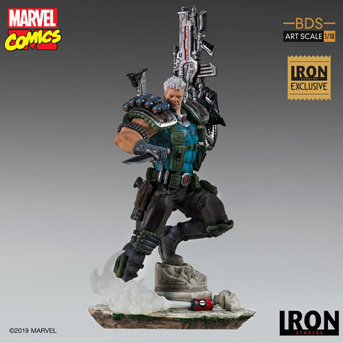Iron Studios Marvel: Exclusive Cable 1:10 Scale Statue Iron Studios Marvel: Exclusive Cable 1:10 Scale Statue
