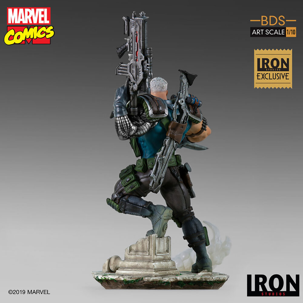 Iron Studios Marvel: Exclusive Cable 1:10 Scale Statue Iron Studios Marvel: Exclusive Cable 1:10 Scale Statue