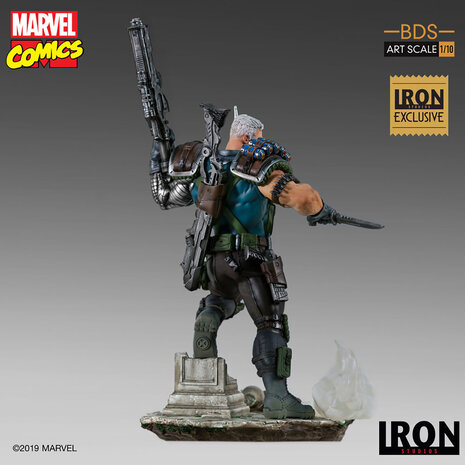 Iron Studios Marvel: Exclusive Cable 1:10 Scale Statue Iron Studios Marvel: Exclusive Cable 1:10 Scale Statue