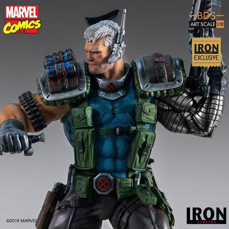 Iron Studios Marvel: Exclusive Cable 1:10 Scale Statue Iron Studios Marvel: Exclusive Cable 1:10 Scale Statue