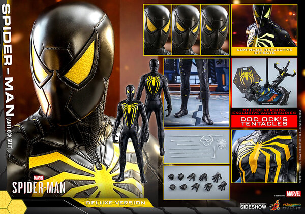 Marvel: Spider-Man Game - Deluxe Spider-Man Anti-Ock Suit 1:6 Scale Figure Marvel: Spider-Man Game - Deluxe Spider-Man Anti-Ock Suit 1:6 Scale Figure