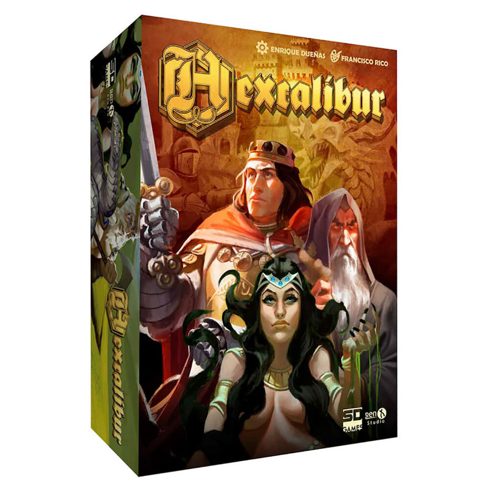 SD Games Hexcalibur board game (Spaans en Engels) SD Games Hexcalibur board game (Spaans en Engels)