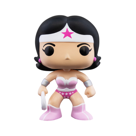 Funko Pop! DC Comics : Sensibilisation au Cancer du Sein - Wonder Woman Funko Pop! DC Comics : Sensibilisation au Cancer du Sein - Wonder Woman