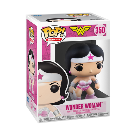 Funko Pop! DC Comics : Sensibilisation au Cancer du Sein - Wonder Woman Funko Pop! DC Comics : Sensibilisation au Cancer du Sein - Wonder Woman