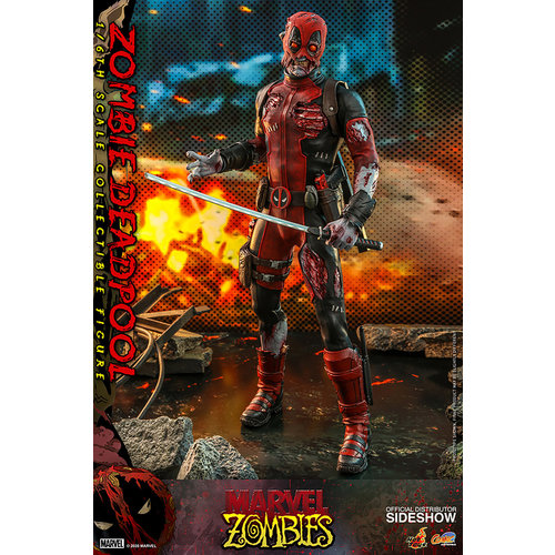 Hot toys Marvel: Zombie Deadpool 1:6 Scale Figure Hot toys Marvel: Zombie Deadpool 1:6 Scale Figure
