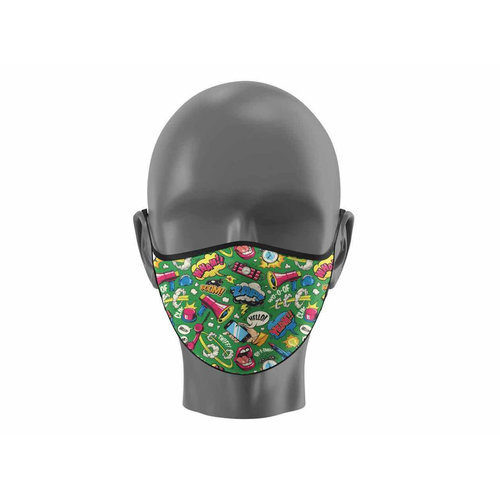 SD Toys Comic Book Onomatopoeia - Mouth Mask SD Toys Comic Book Onomatopoeia - Mouth Mask