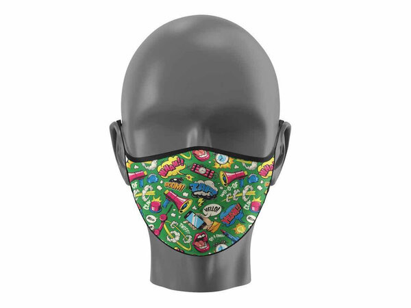 SD Toys Comic Book Onomatopoeia - Mouth Mask SD Toys Comic Book Onomatopoeia - Mouth Mask
