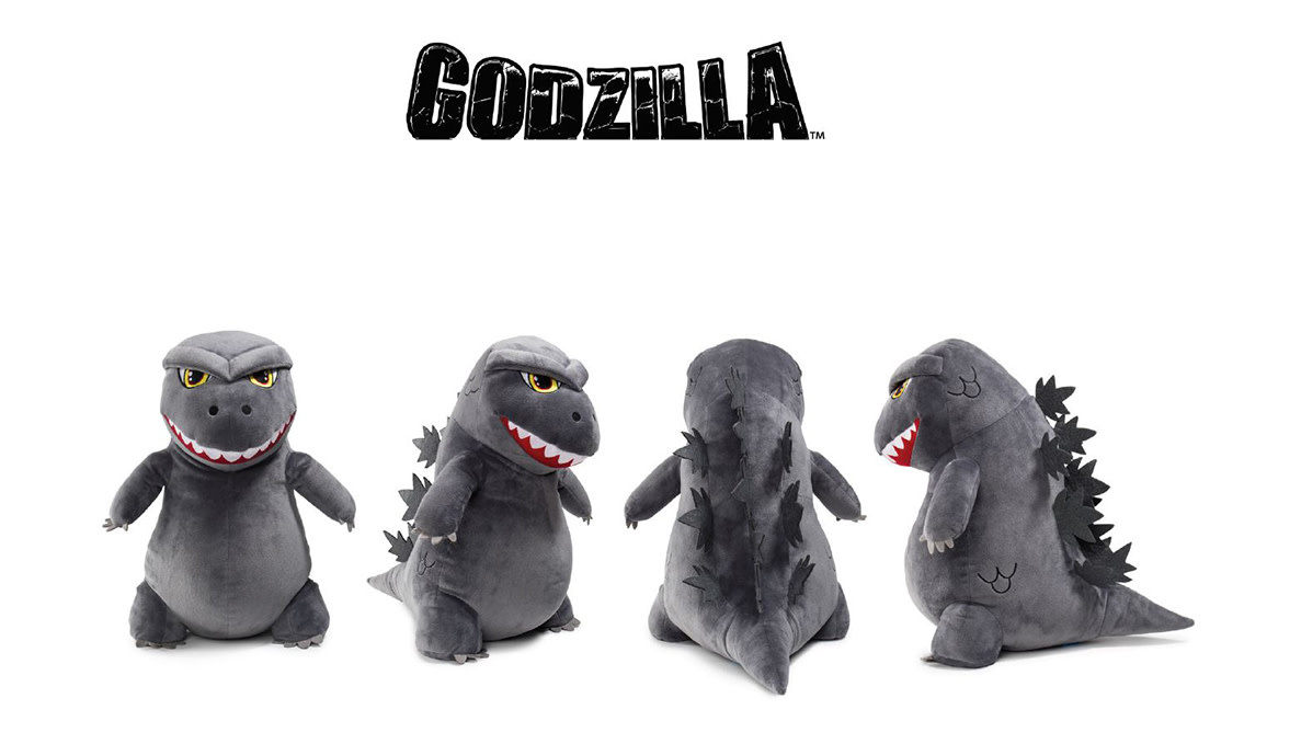 godzilla vibrating plush