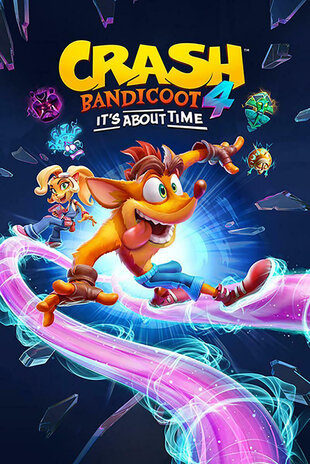 Hole In The Wall Crash Bandicoot 4 It's About Time Ride Maxi Poster Hole In The Wall Crash Bandicoot 4 It's About Time Ride Maxi Poster