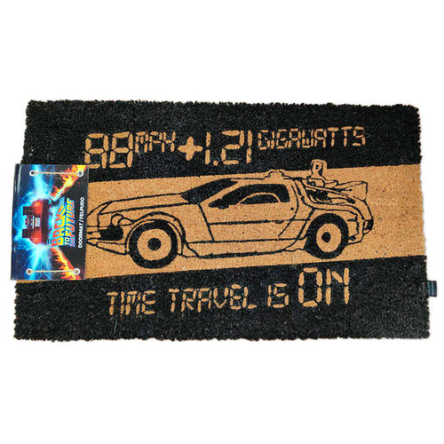 SD Toys Back To The Future: Time Machine Doormat SD Toys Back To The Future: Time Machine Doormat