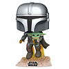 FUNKO Pop! Star Wars: The Mandalorian - The Mandalorian with The Child FUNKO Pop! Star Wars: The Mandalorian - The Mandalorian with The Child
