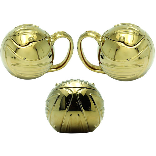 Abstyle Harry Potter - Golden Snitch Shaped Mug Abstyle Harry Potter - Golden Snitch Shaped Mug