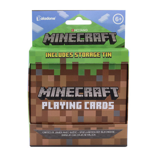 Paladone Minecraft: Playing Cards with Storage Tin Paladone Minecraft: Playing Cards with Storage Tin