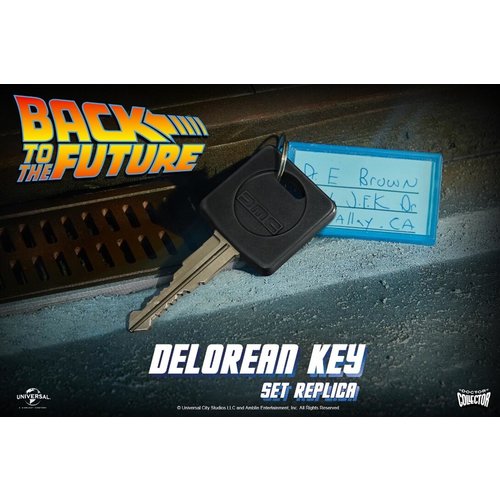 doctor collector Back to the Future: DeLorean Key Set Replica doctor collector Back to the Future: DeLorean Key Set Replica