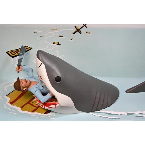 NECA Jaws: Toony Terrors - Jaws and Quint 6 inch Action Figure 2-Pack NECA Jaws: Toony Terrors - Jaws and Quint 6 inch Action Figure 2-Pack