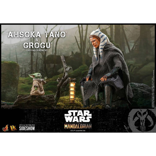 Sideshow Toys Star Wars: The Mandalorian - Ahsoka Tano and Grogu 1:6 Scale Figure Set Sideshow Toys Star Wars: The Mandalorian - Ahsoka Tano and Grogu 1:6 Scale Figure Set