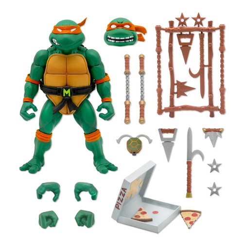 super7 TMNT: Ultimates Wave 3 - Michelangelo 7 inch Action Figure super7 TMNT: Ultimates Wave 3 - Michelangelo 7 inch Action Figure