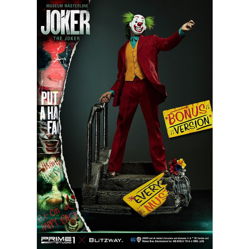Prime 1 Studio DC Comics: Joker Movie - The Joker Bonus Version 1:3 Scale Statue Prime 1 Studio DC Comics: Joker Movie - The Joker Bonus Version 1:3 Scale Statue