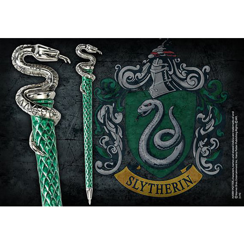 The Noble Collection Harry Potter: Slyherin Silver Plated Pen The Noble Collection Harry Potter: Slyherin Silver Plated Pen