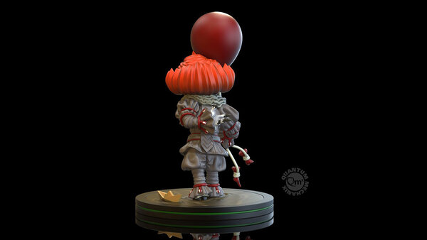 Quantum Mechanix IT: Pennywise 'I Heart Derry' Q-Fig PVC Statue Quantum Mechanix IT: Pennywise 'I Heart Derry' Q-Fig PVC Statue