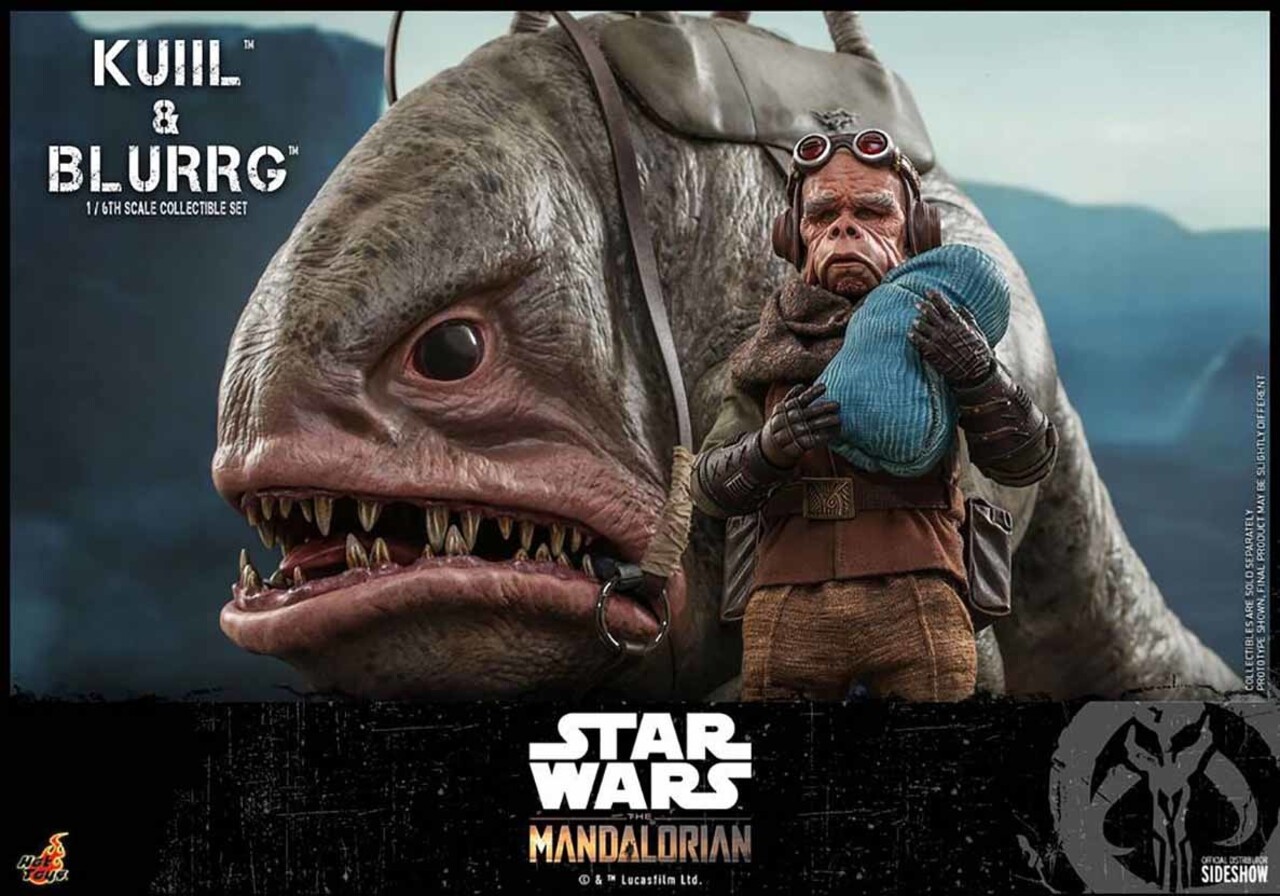Star Wars: Kuiil and Blurgg 1:6 Scale Figure Set Star Wars: Kuiil and Blurgg 1:6 Scale Figure Set
