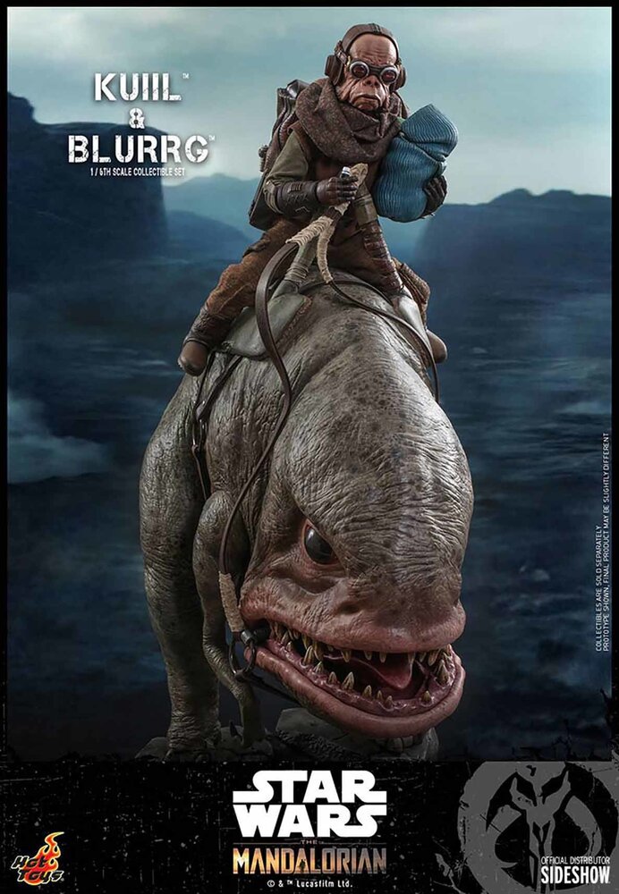 Star Wars: Kuiil and Blurgg 1:6 Scale Figure Set Star Wars: Kuiil and Blurgg 1:6 Scale Figure Set