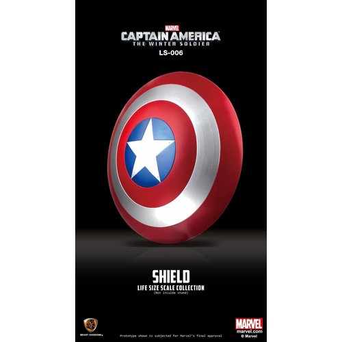 Beast Kingdom Marvel: Captain America Winter Soldier - Vibranium Shield Life Sized Replica Beast Kingdom Marvel: Captain America Winter Soldier - Vibranium Shield Life Sized Replica