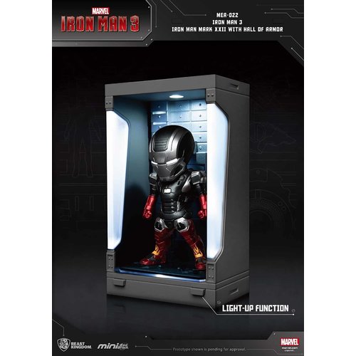 Beast Kingdom Marvel: Iron Man 3 - Iron Man Mark XXII with Hall of Armor Beast Kingdom Marvel: Iron Man 3 - Iron Man Mark XXII with Hall of Armor