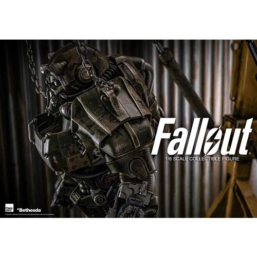 Three A Toys Fallout: T60 Camouflage Power Armor 1:6 Scale Figure Three A Toys Fallout: T60 Camouflage Power Armor 1:6 Scale Figure