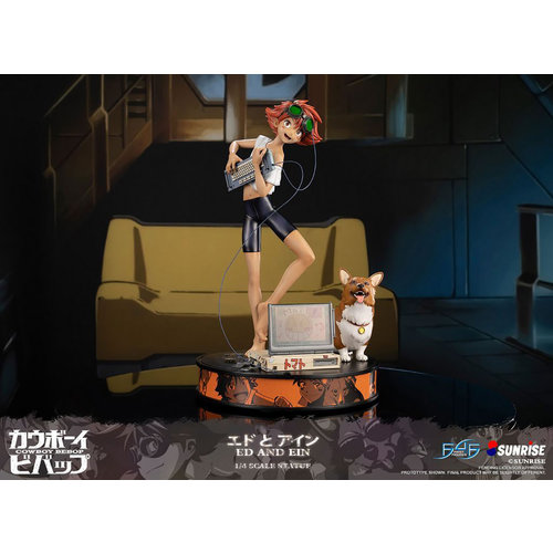 First 4 Figures Cowboy Bebop: Ed And Ein Statue First 4 Figures Cowboy Bebop: Ed And Ein Statue