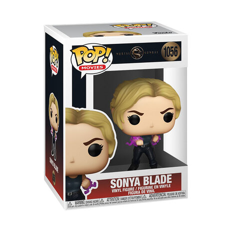Funko Pop! Movies: Mortal Kombat - Sonya Blade Funko Pop! Movies: Mortal Kombat - Sonya Blade