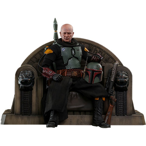 Hot toys TOONMODEL: Star Wars: The Mandalorian - Boba Fett Repaint Armor and Throne 1:6 Scale Figure Set Hot toys TOONMODEL: Star Wars: The Mandalorian - Boba Fett Repaint Armor and Throne 1:6 Scale Figure Set