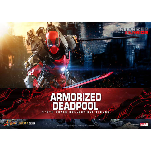 Hot toys Marvel: Armorized Deadpool 1:6 Scale Figure Hot toys Marvel: Armorized Deadpool 1:6 Scale Figure