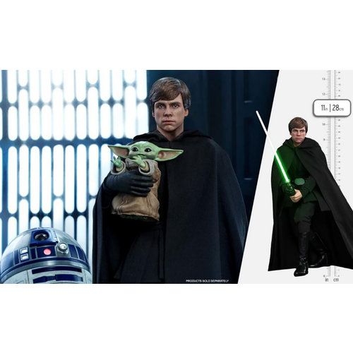 Hot toys Star Wars: The Mandalorian - Luke Skywalker 1:6 Scale Figure Hot toys Star Wars: The Mandalorian - Luke Skywalker 1:6 Scale Figure