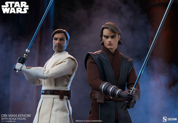 Star Wars: The Clone Wars - Obi-Wan Kenobi 1:6 Scale Figure Star Wars: The Clone Wars - Obi-Wan Kenobi 1:6 Scale Figure
