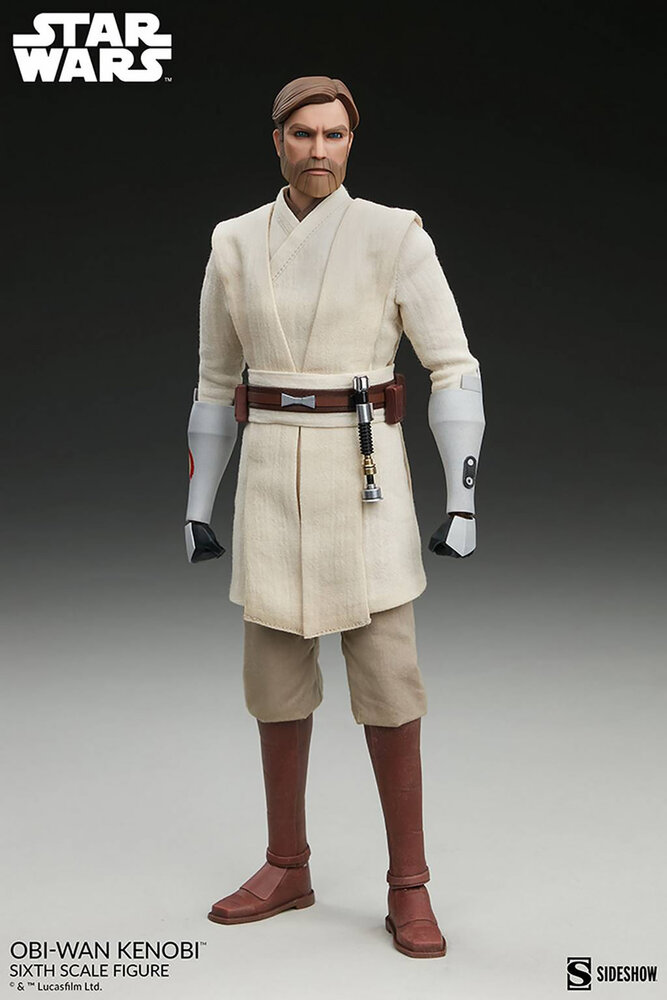 Star Wars: The Clone Wars - Obi-Wan Kenobi 1:6 Scale Figure Star Wars: The Clone Wars - Obi-Wan Kenobi 1:6 Scale Figure