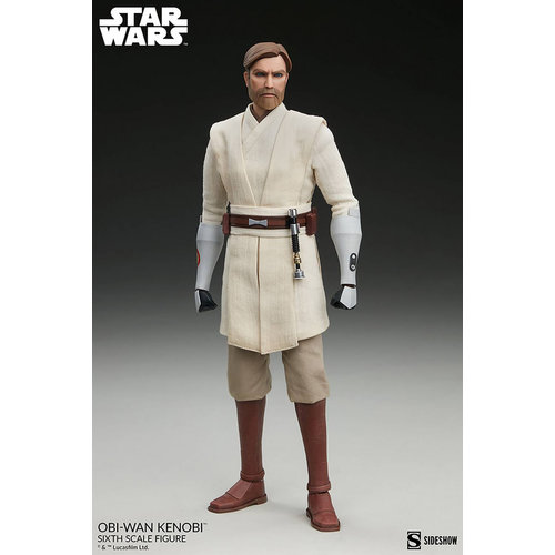 Hot toys Star Wars: The Clone Wars - Obi-Wan Kenobi 1:6 Scale Figure Hot toys Star Wars: The Clone Wars - Obi-Wan Kenobi 1:6 Scale Figure
