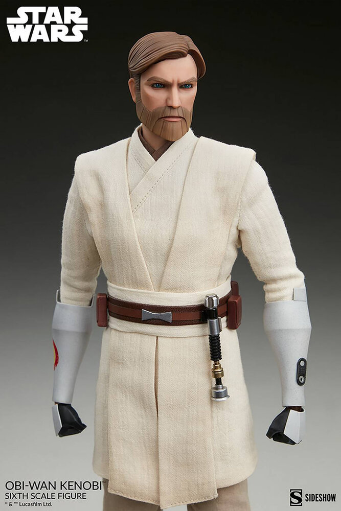 Star Wars: The Clone Wars - Obi-Wan Kenobi 1:6 Scale Figure Star Wars: The Clone Wars - Obi-Wan Kenobi 1:6 Scale Figure