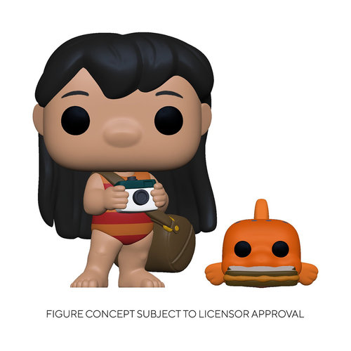 FUNKO Pop! Disney: Lilo and Stitch - Lilo with Pudge FUNKO Pop! Disney: Lilo and Stitch - Lilo with Pudge