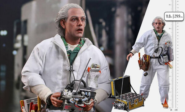 Back to the Future: Deluxe Doc Brown 1:6 Scale Figure Back to the Future: Deluxe Doc Brown 1:6 Scale Figure
