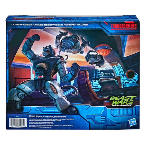 Hasbro Transformers: War for Cybertron - Covert Agent Ravage and Decepticons Forever Ravage SDCC 2021 Excl. Hasbro Transformers: War for Cybertron - Covert Agent Ravage and Decepticons Forever Ravage SDCC 2021 Excl.