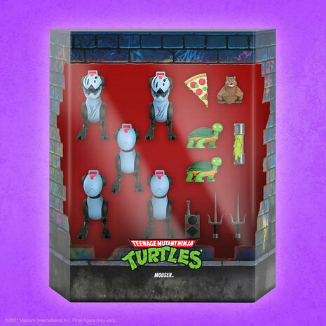 Super7 TMNT: Ultimates Wave 6 - Mousers 3 inch Action Figure 5-Pack Super7 TMNT: Ultimates Wave 6 - Mousers 3 inch Action Figure 5-Pack