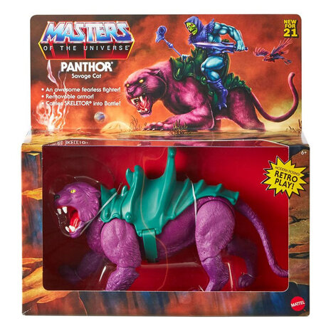 Mattel Masters of the Universe Origins: Panthor Action Figure Mattel Masters of the Universe Origins: Panthor Action Figure