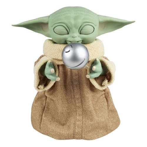 HASBRO Star Wars: The Mandalorian Figurine Interactive Galactic Snackin´ Grogu (Baby Yoda) HASBRO Star Wars: The Mandalorian Figurine Interactive Galactic Snackin´ Grogu (Baby Yoda)