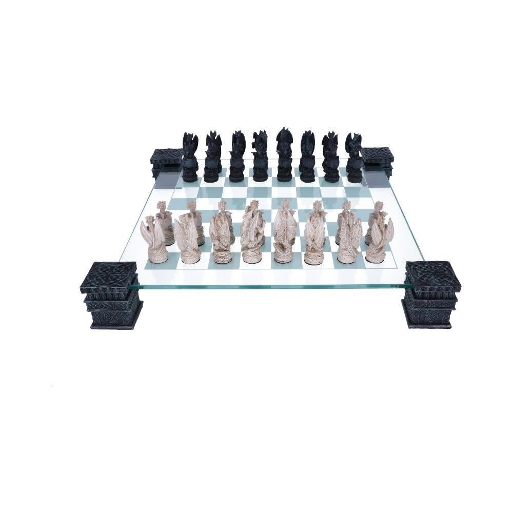 Nemesis Now Ltd Dragon Chess Set 43cm