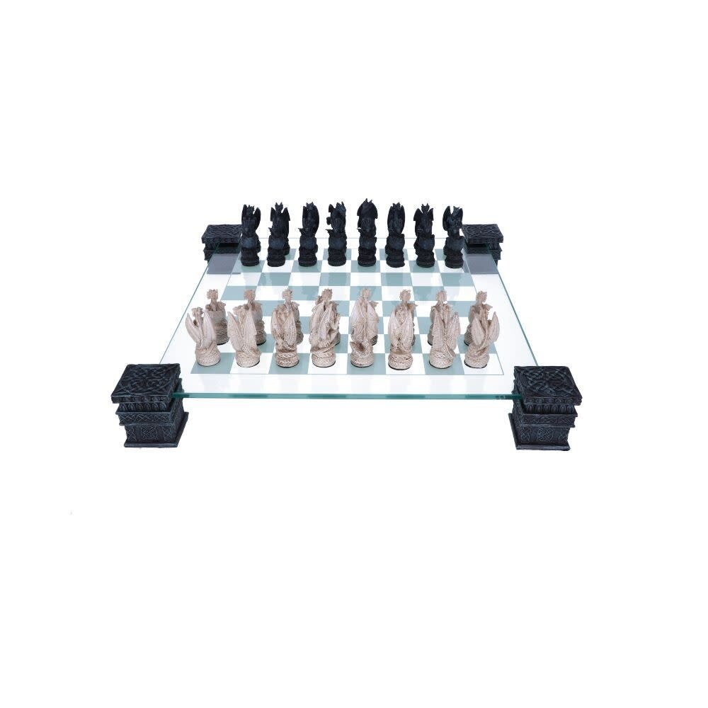 Nemesis Now Ltd Dragon Chess Set 43cm Nemesis Now Ltd Dragon Chess Set 43cm