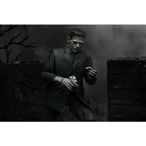 NECA Universal Monsters: Ultimate Black and White Frankenstein's Monster 7 inch Action Figure NECA Universal Monsters: Ultimate Black and White Frankenstein's Monster 7 inch Action Figure