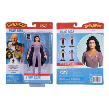 The Noble Collection Bendyfigs™ – Counselor Troi The Noble Collection Bendyfigs™ – Counselor Troi