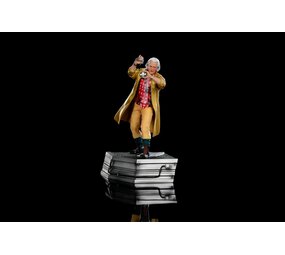 Iron Studios Back to the Future 2: Doc Brown in Alley 1:10 Scale Statue Iron Studios Back to the Future 2: Doc Brown in Alley 1:10 Scale Statue