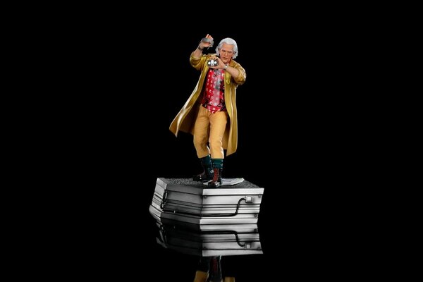 Iron Studios Back to the Future 2: Doc Brown in Alley 1:10 Scale Statue Iron Studios Back to the Future 2: Doc Brown in Alley 1:10 Scale Statue